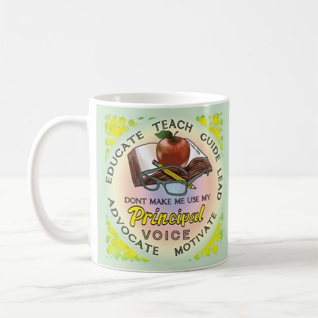 School Principal Voice  mug  (Left)