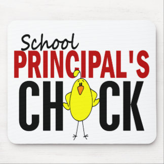 School Principal's Chick Mouse Pad