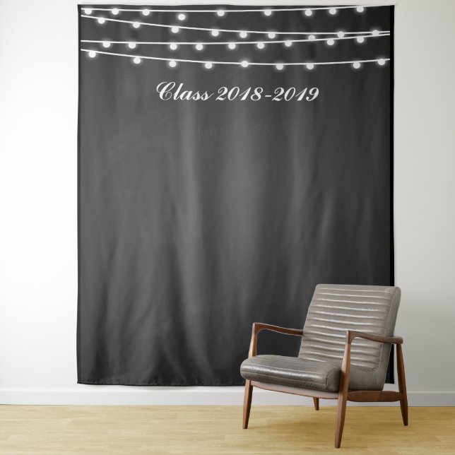 School Prom photo Booth banner Tapestry (In Situ)