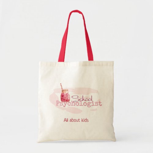School Psychologist Cup of Kindness Tote Bag