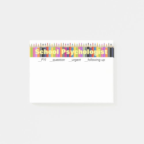 School Psychologist Follow_Up Post_it Notes