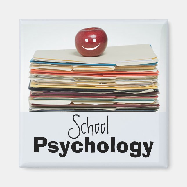 School Psychologist Office Magnet (Front)
