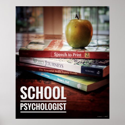 School Psychologist Office Poster Print