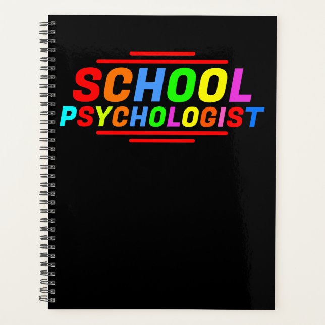 School Psychologist Planner (Front)