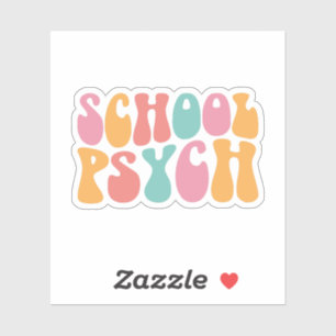 School Psychologist – School Mental Health Sticker