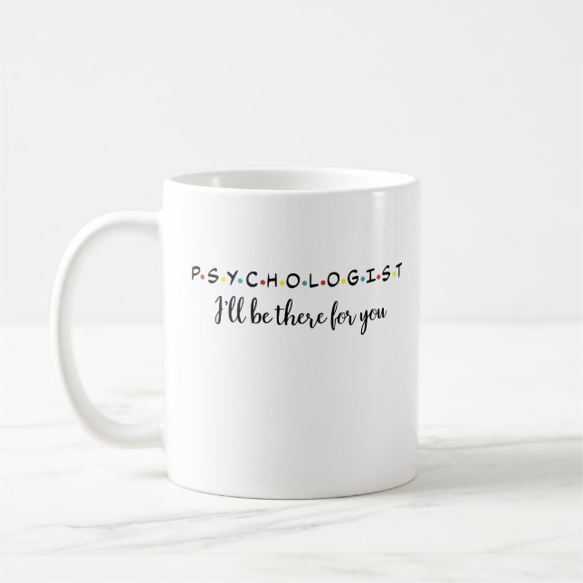 School Psychologist, Support Services, School Coffee Mug (Left)