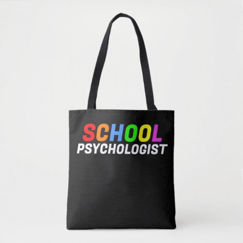 School Psychologist Tote Bag