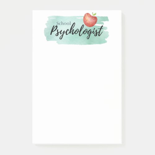 School Psychologists Large Notes