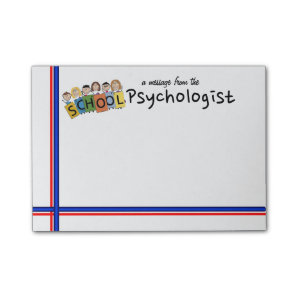 SCHOOL Psychologist's Sticky Notes