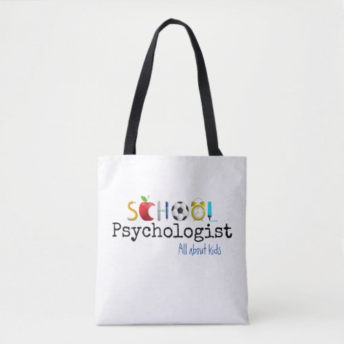 School Psychology__All About Kids Tote Bag