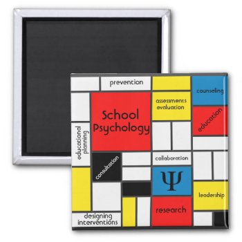 School Psychology & All That!  Magnet by schoolpsychdesigns at Zazzle