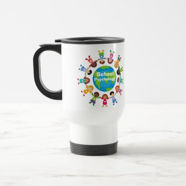 School Psychology Around the World Mug (Left)