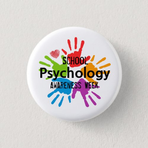 School Psychology Awareness Week Button