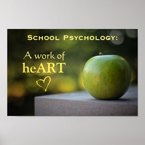 School Psychology Defined Poster