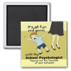 School Psychology Humor (Magnet) Magnet
