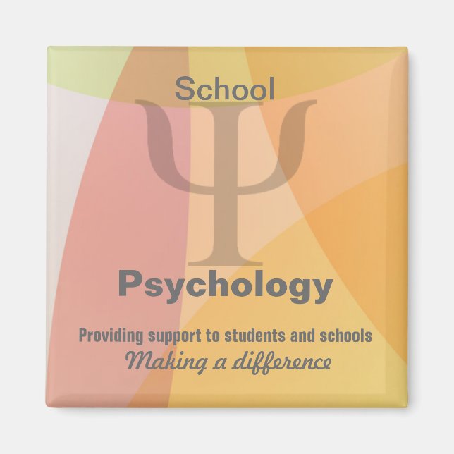 School Psychology Making a Difference Magnet (Front)