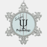 School Psychology Pewter Ornament at Zazzle