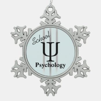 School Psychology Pewter Ornament by schoolpsychdesigns at Zazzle