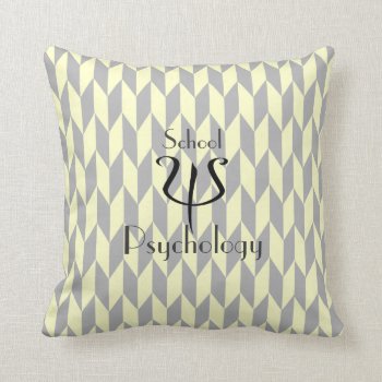 School Psychology Pillow by schoolpsychdesigns at Zazzle