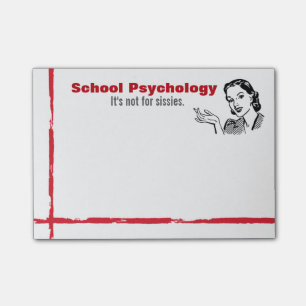 School Psychology Sense of Humor Post-it Notes