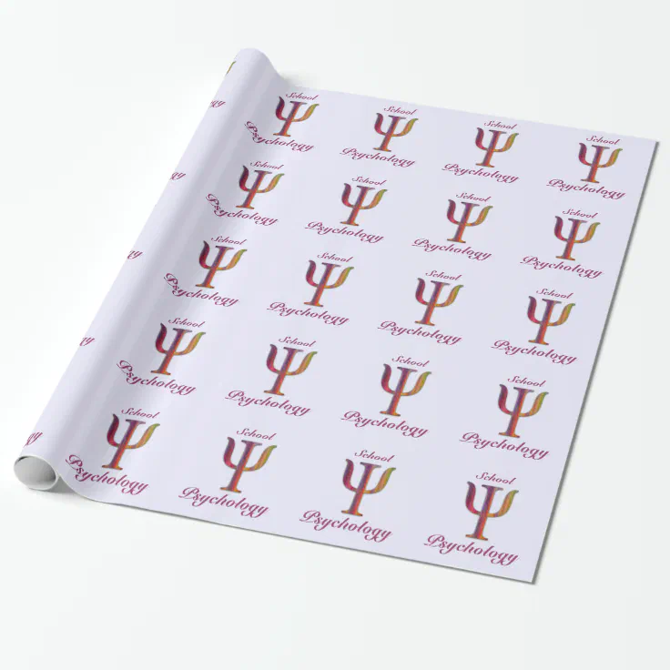 School Psychology Wrapping Paper Zazzle