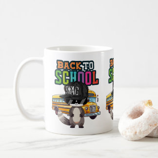 School Raccoon Coffee Mug