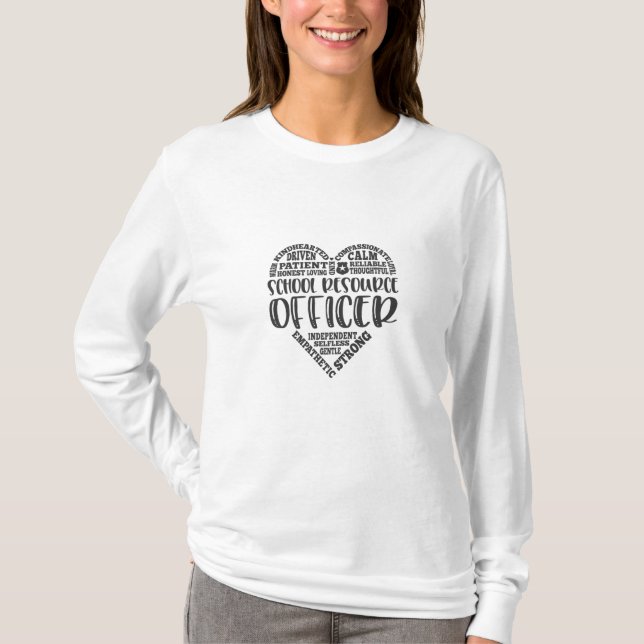School resource officer, sro, security T-Shirt (Front)