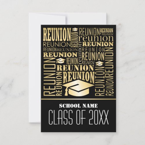 School Reunion Design Invitation