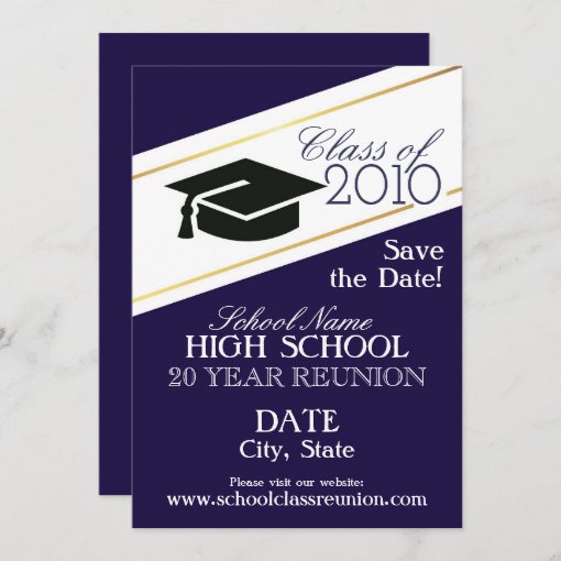 School Reunion Invitation | Zazzle