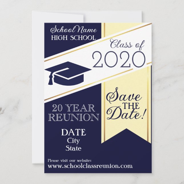 School Reunion Invitation (Front)