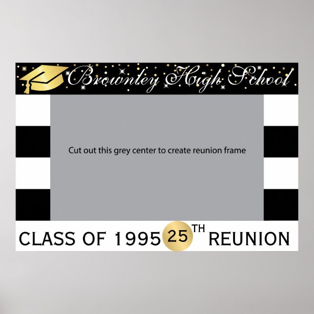 School Reunion photo frame Poster (Front)