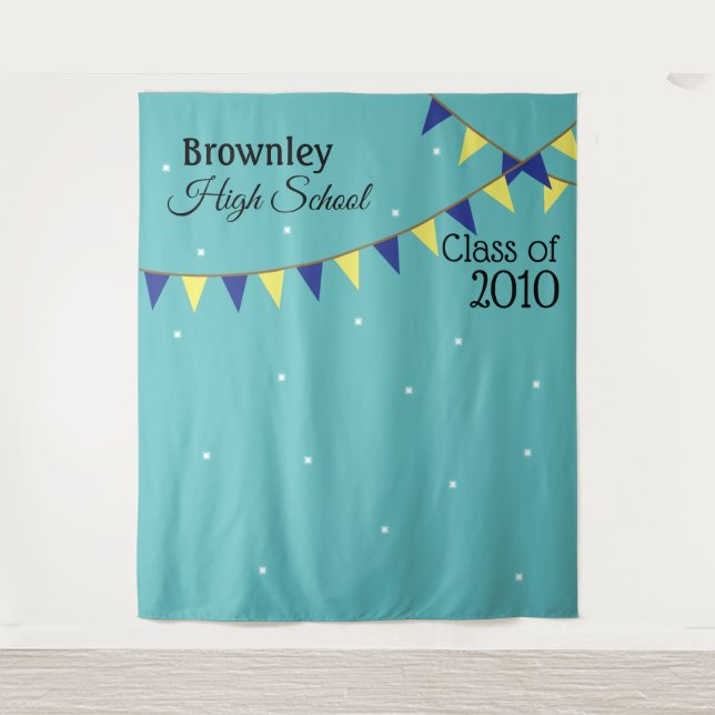 School reunion photobooth backdrop (Front)