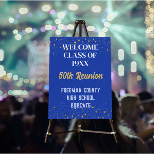 School reunion WELCOME Foam Board