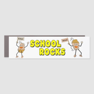 School Rocks Car Magnet