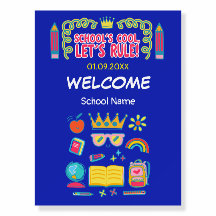 "School’s cool let’s rule" motivation quotes