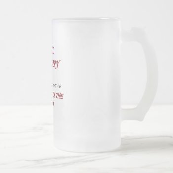 School Secretary 2 Copy Frosted Glass Beer Mug by occupationalgifts at Zazzle