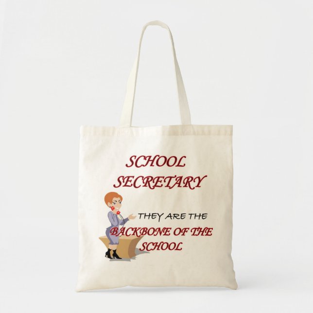 SCHOOL SECRETARY 2 copy Tote Bag (Front)