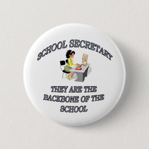 SCHOOL SECRETARY BUTTON