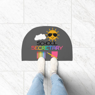 School Secretary Doormat