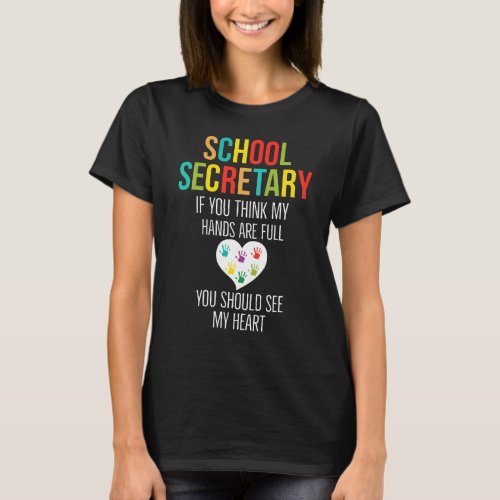 School Secretary Gift T_Shirt