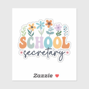 School Secretary Sticker