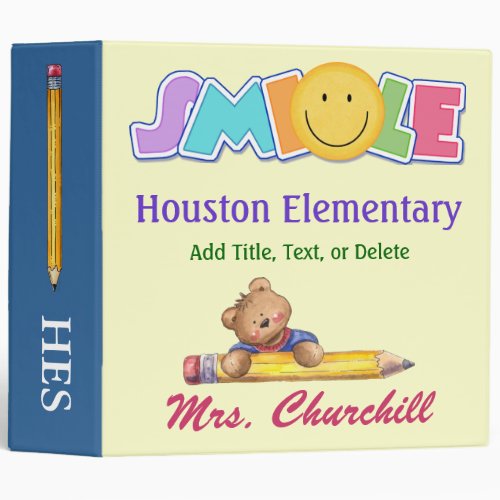 School Smile Binder 2 _ SRF