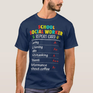 School social worker Funny Gift Tshirt for Women