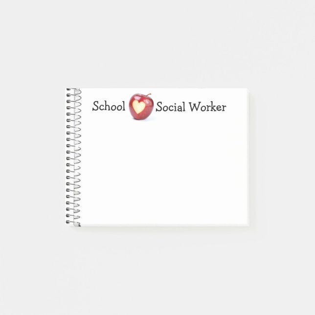 School Social Worker Memo Post-it® Note (Front)