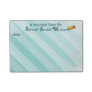 School Social Worker Watercolor Sticky Notes