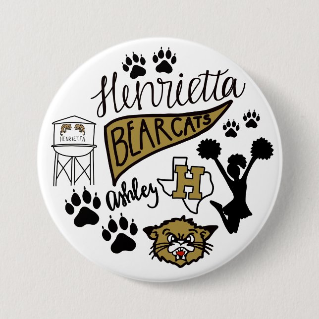 School Spirit Button (Front)