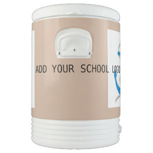 SCHOOL SPIRIT IGLOO BEVERAGE COOLER 10 GALLON