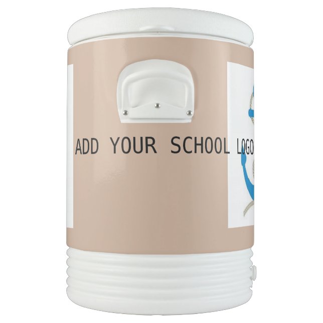 SCHOOL SPIRIT  IGLOO BEVERAGE COOLER  10 GALLON (Left)