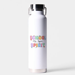 School Spirit Personalized Teacher Water Bottle