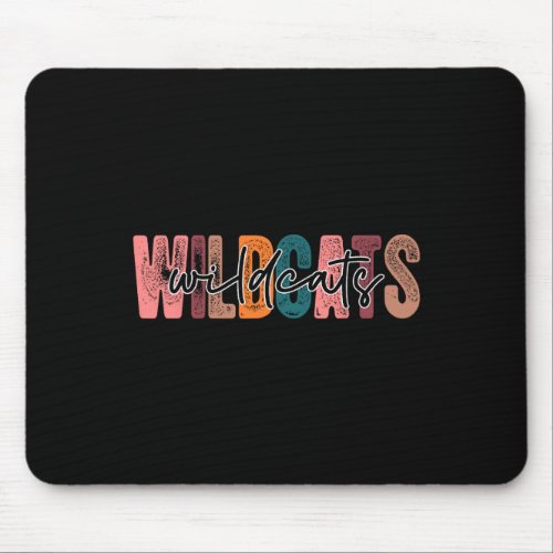 School Sports Fan Team Spirit  Mouse Pad